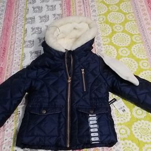 Fur lined cold weather jacket
